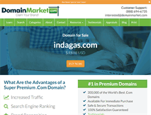Tablet Screenshot of indagas.com